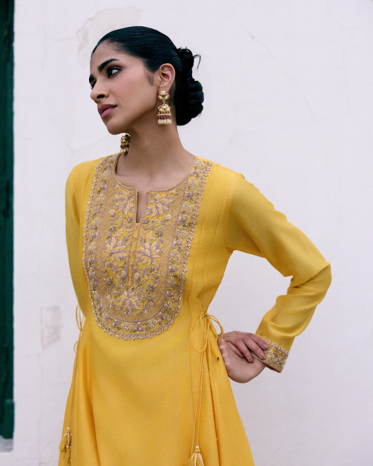 Sunlit Heirloom Anarkali