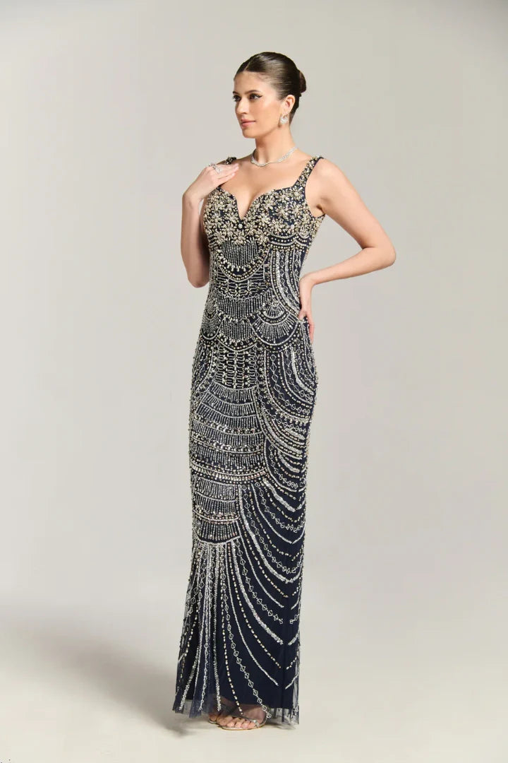 DIAMOND STUDDED MAXI