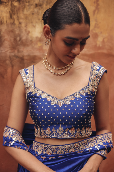 Aavya Lehenga Saree