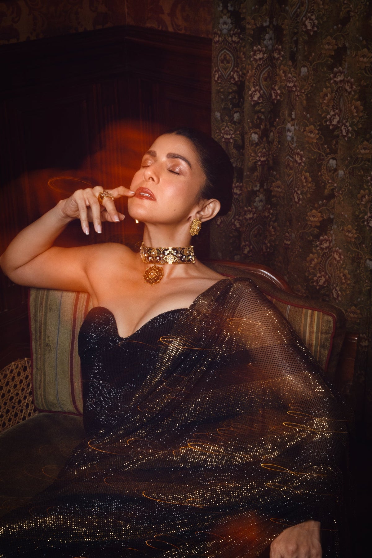 Nimrat Kaur in Vixen Saree Set