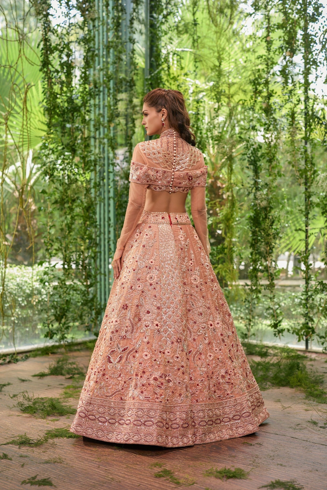 Prakriti Éclat — The Blooming Light Lehenga