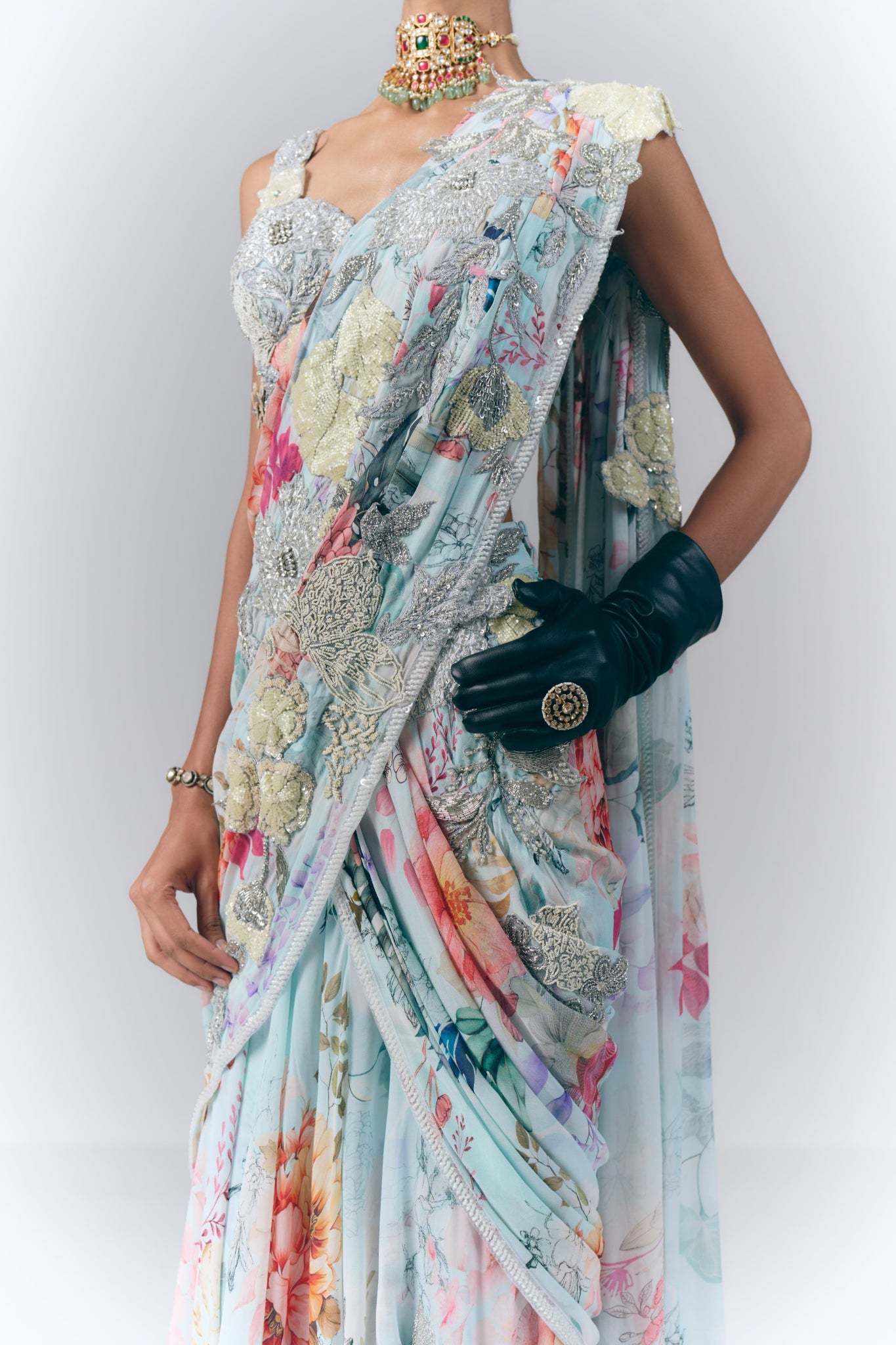 Celestial Draped Saree