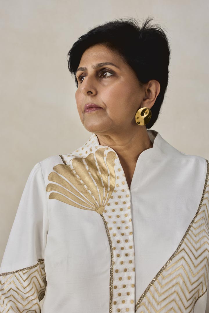 Chanderi Short Jacket Kurta Pant Set - Modern Ethnic Wear
