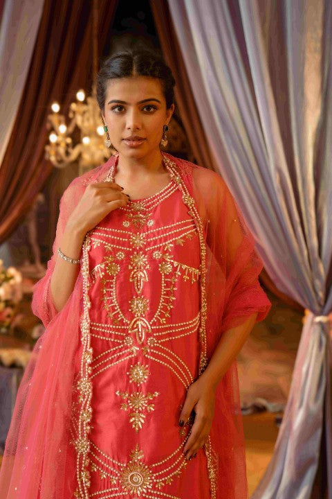 Magenta Pink Sharara - image 2