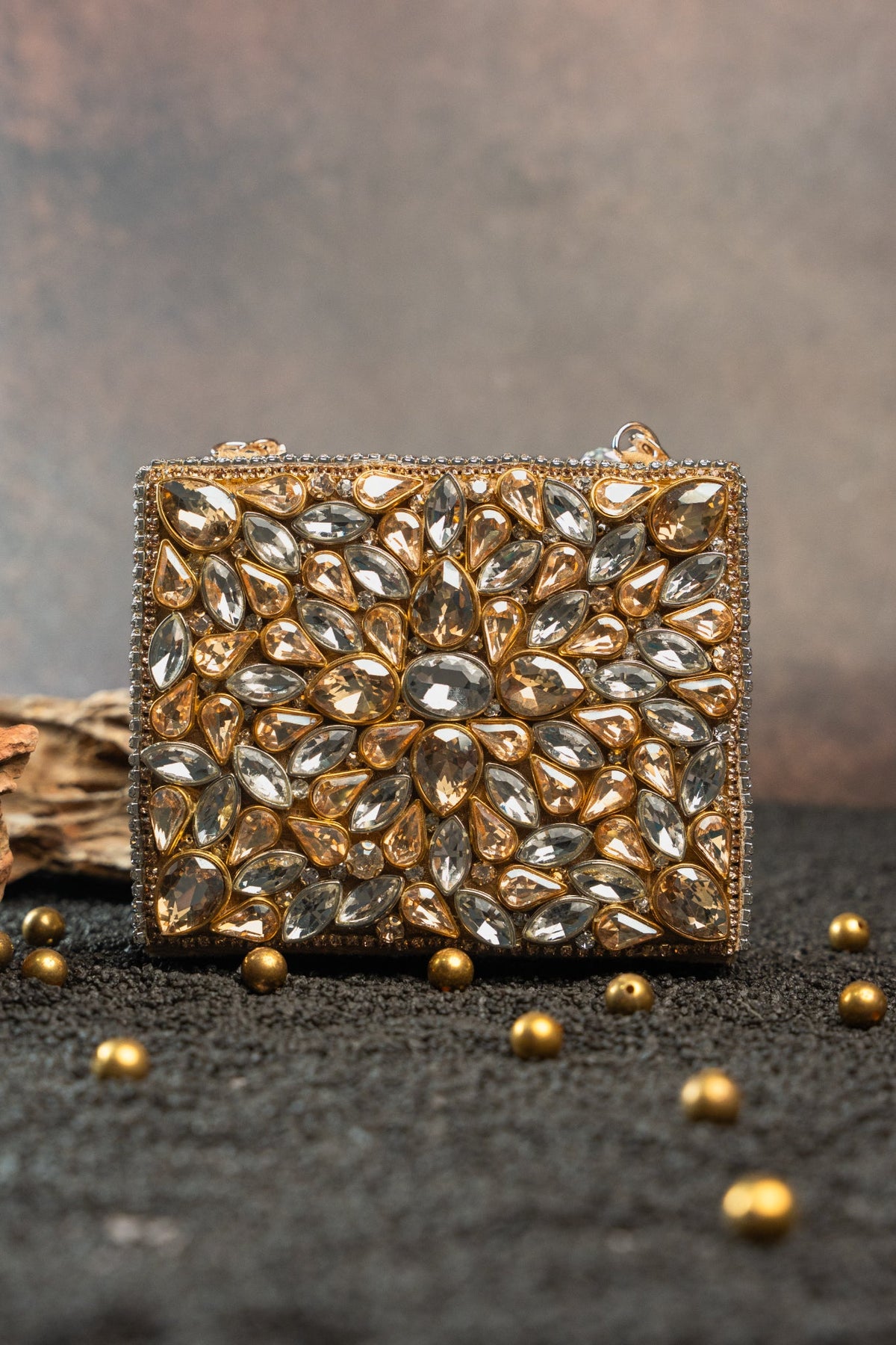 Diamond Casket Silver Gold Mini