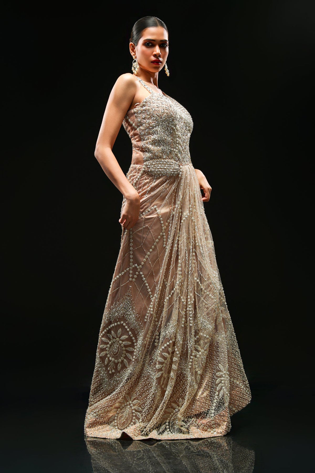 golden-embellished-net-gown