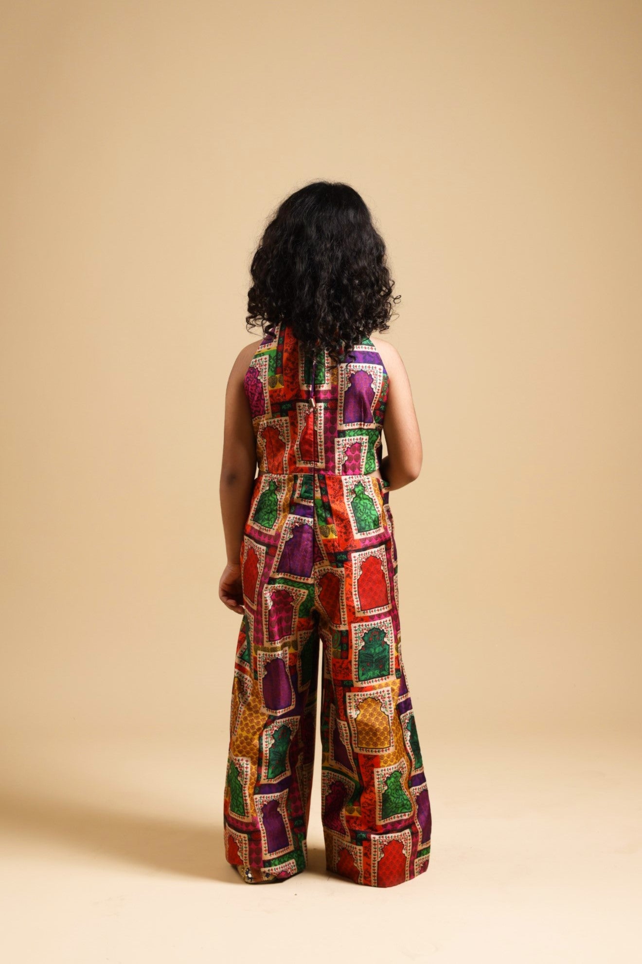 Halter neck jumpsuit