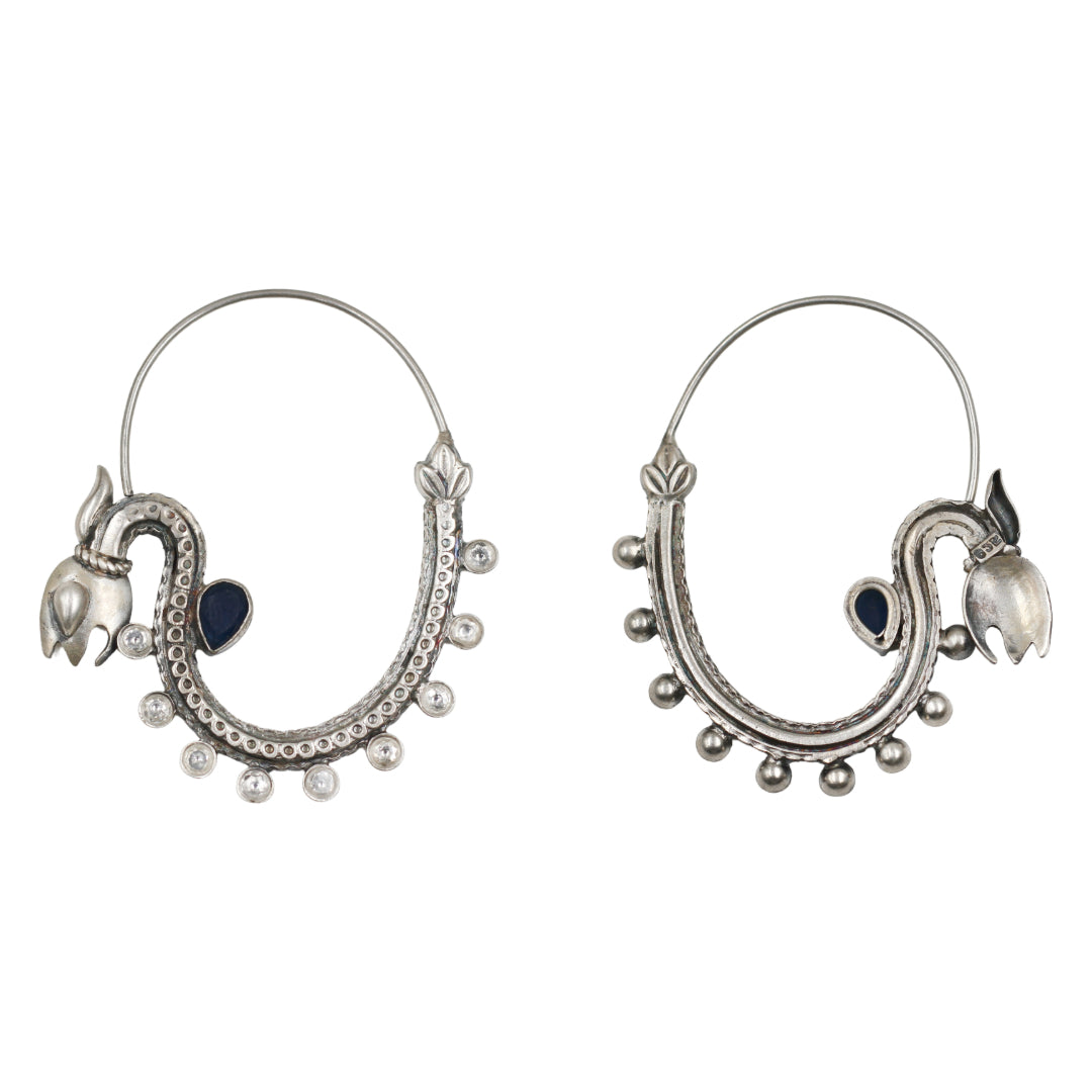 Artisan Heritage Hoop Earrings by Sangeeta Boochra