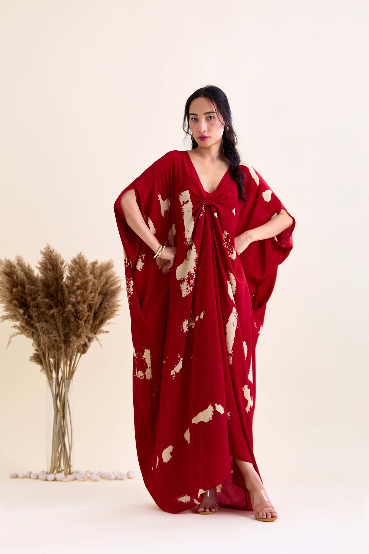 Diya Knoted Kaftan