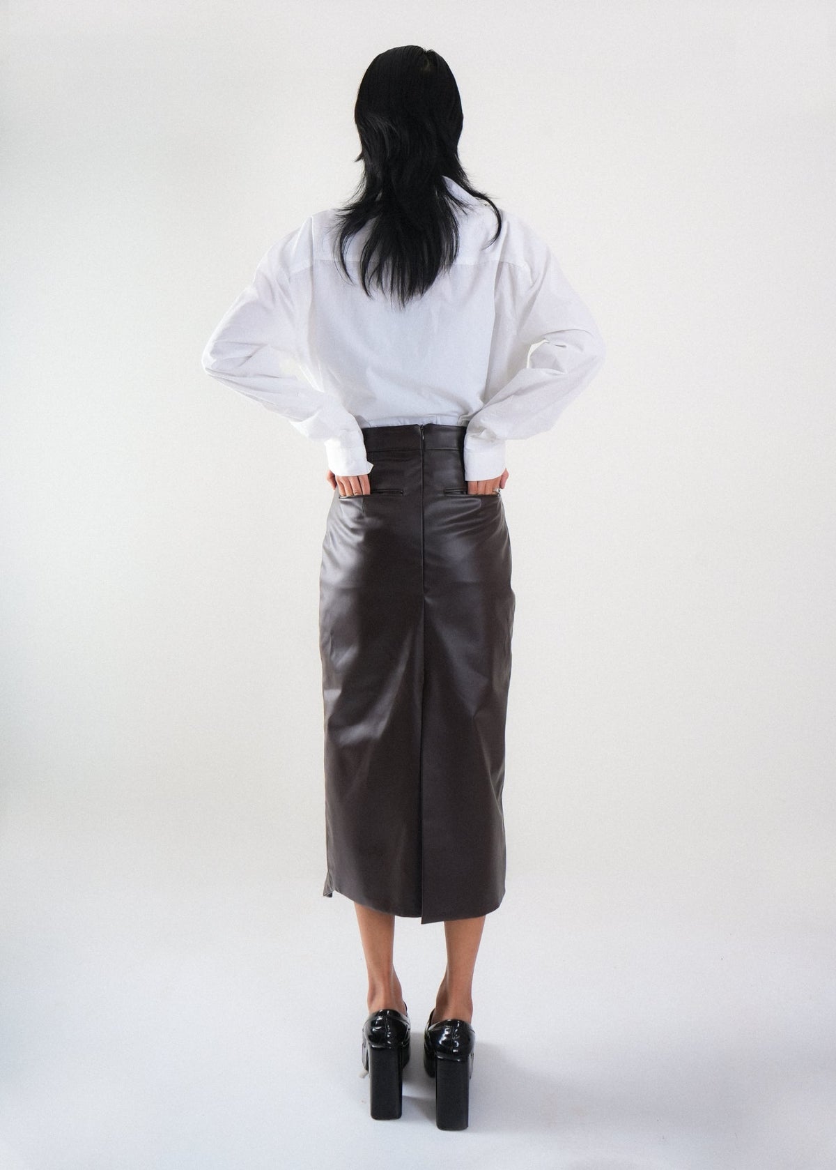 Inverted Coat Skirt