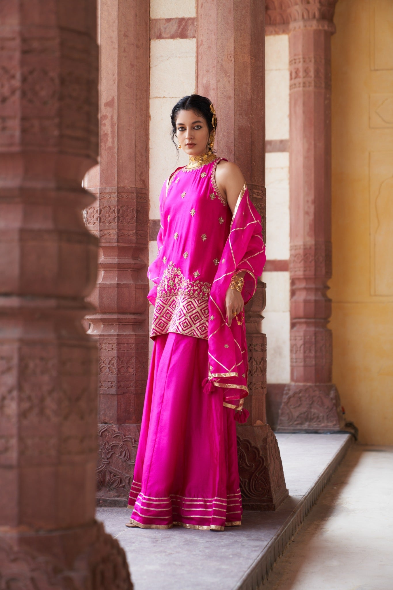 Strappy kamal sharara