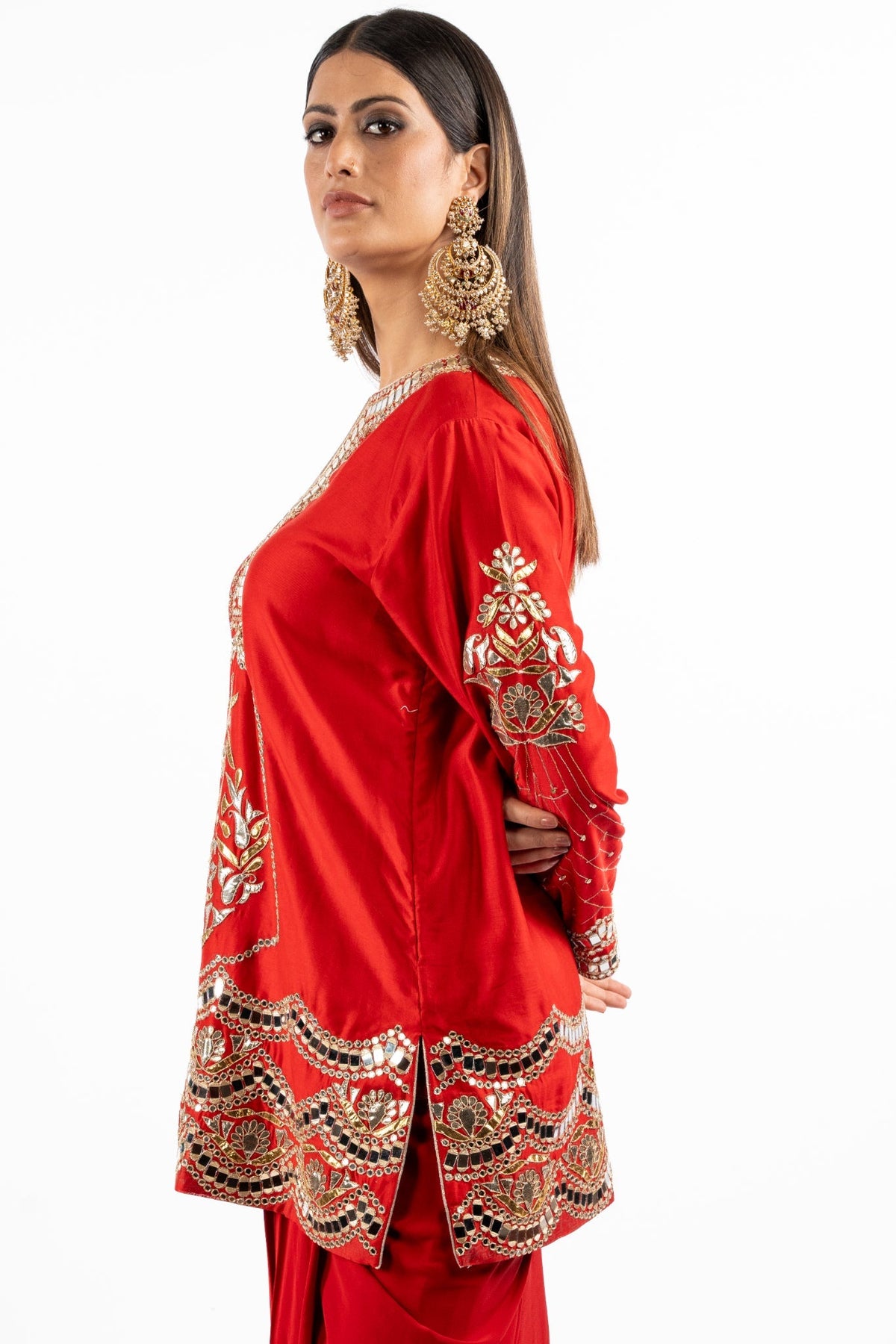 Royal Sindoori Heritage Sharara Set