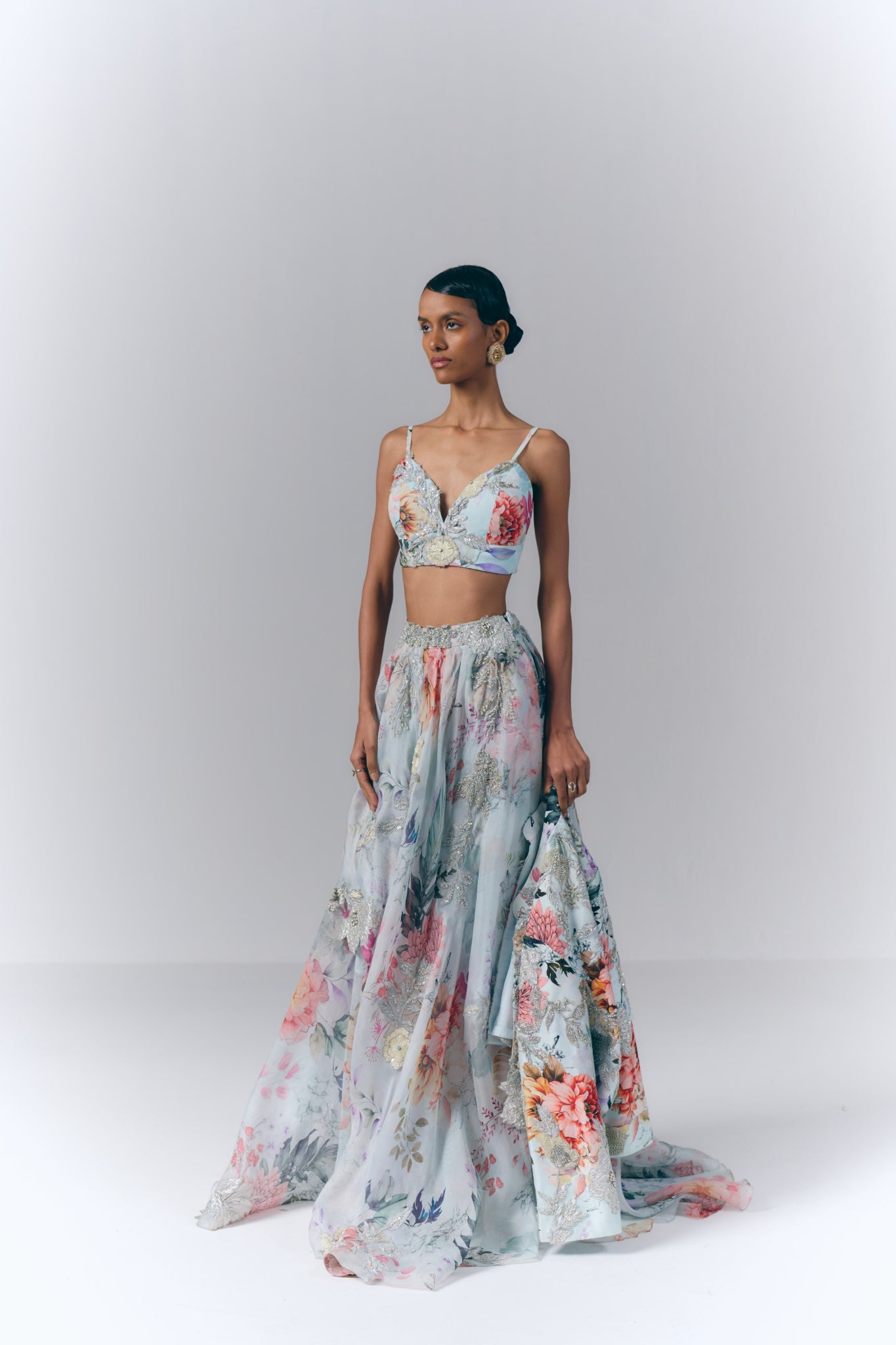 Celestial Bloom Jacket Set