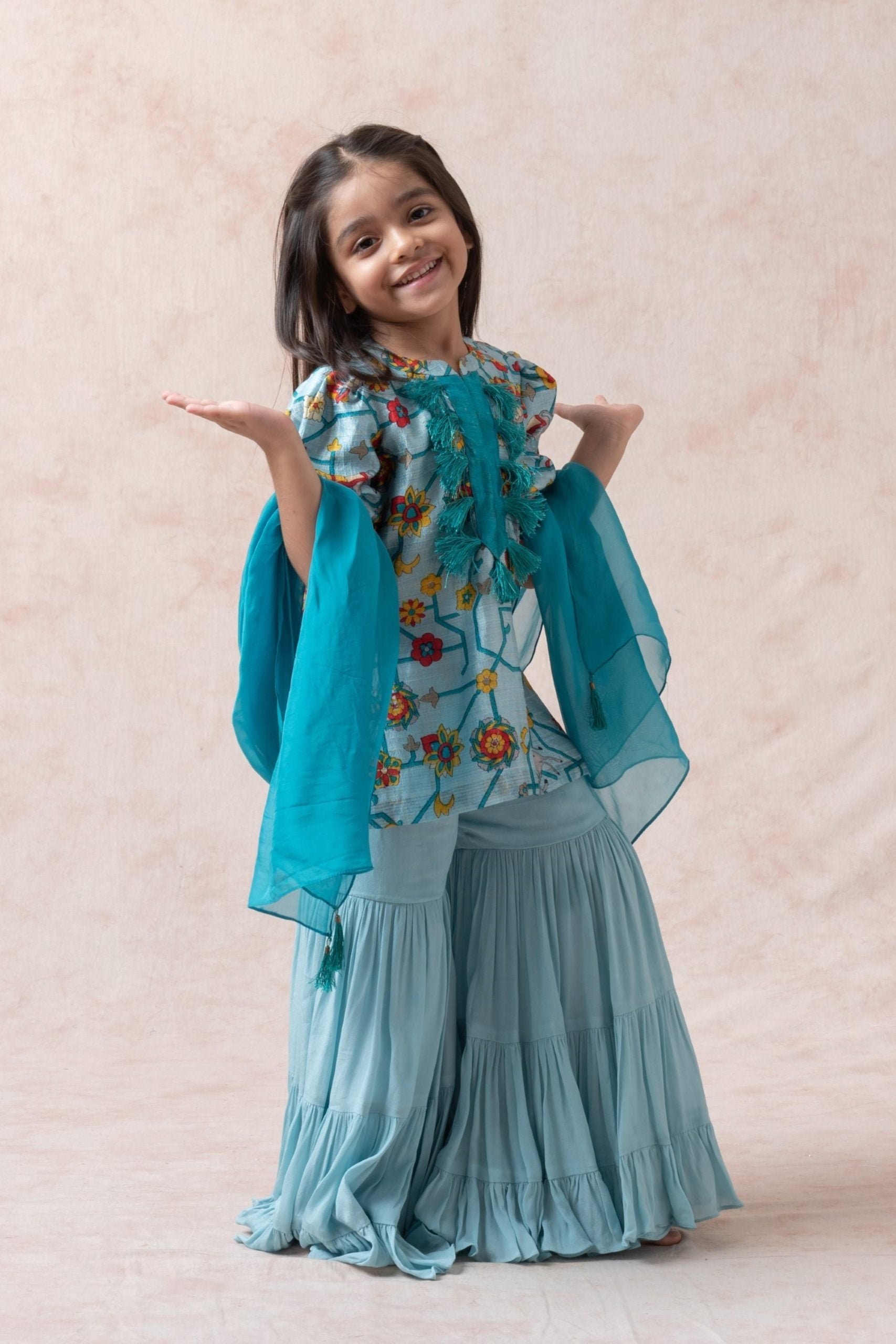 Kurti with Gharara