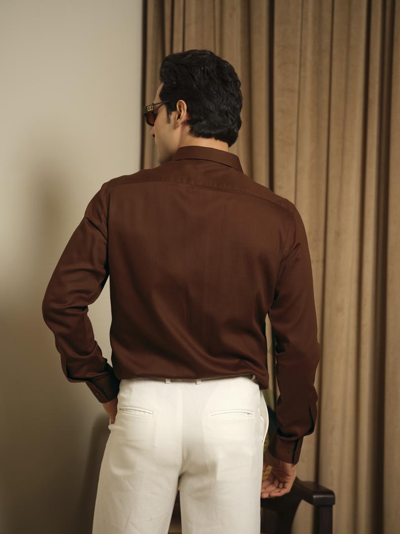 Mocha Maze Party Shirt