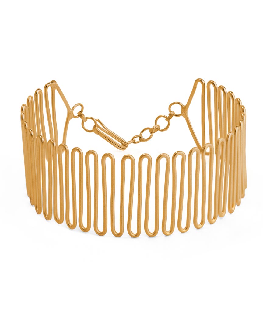 Golden Spiral Meadow Bracelet