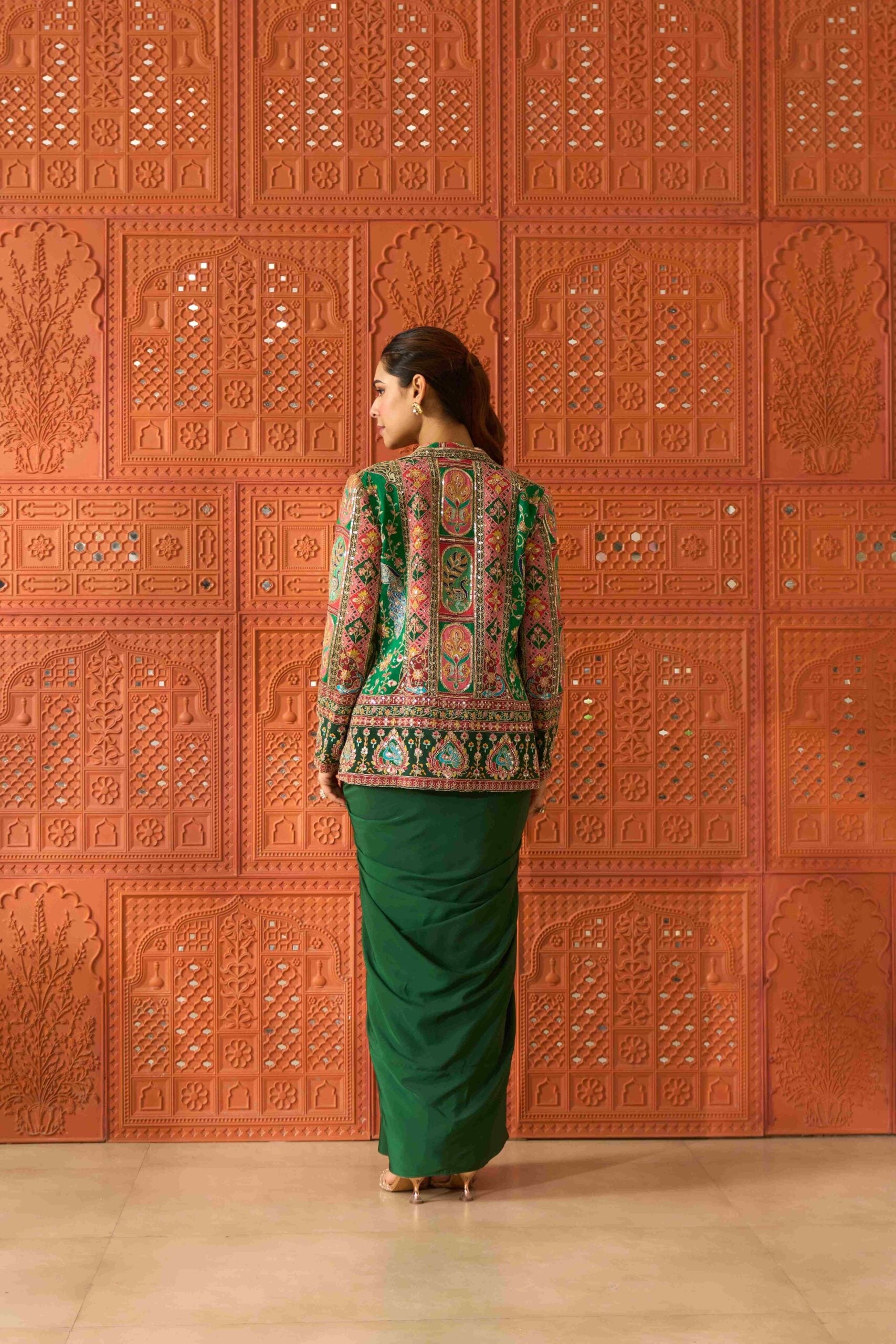 Mehr Bagh Jacket Set