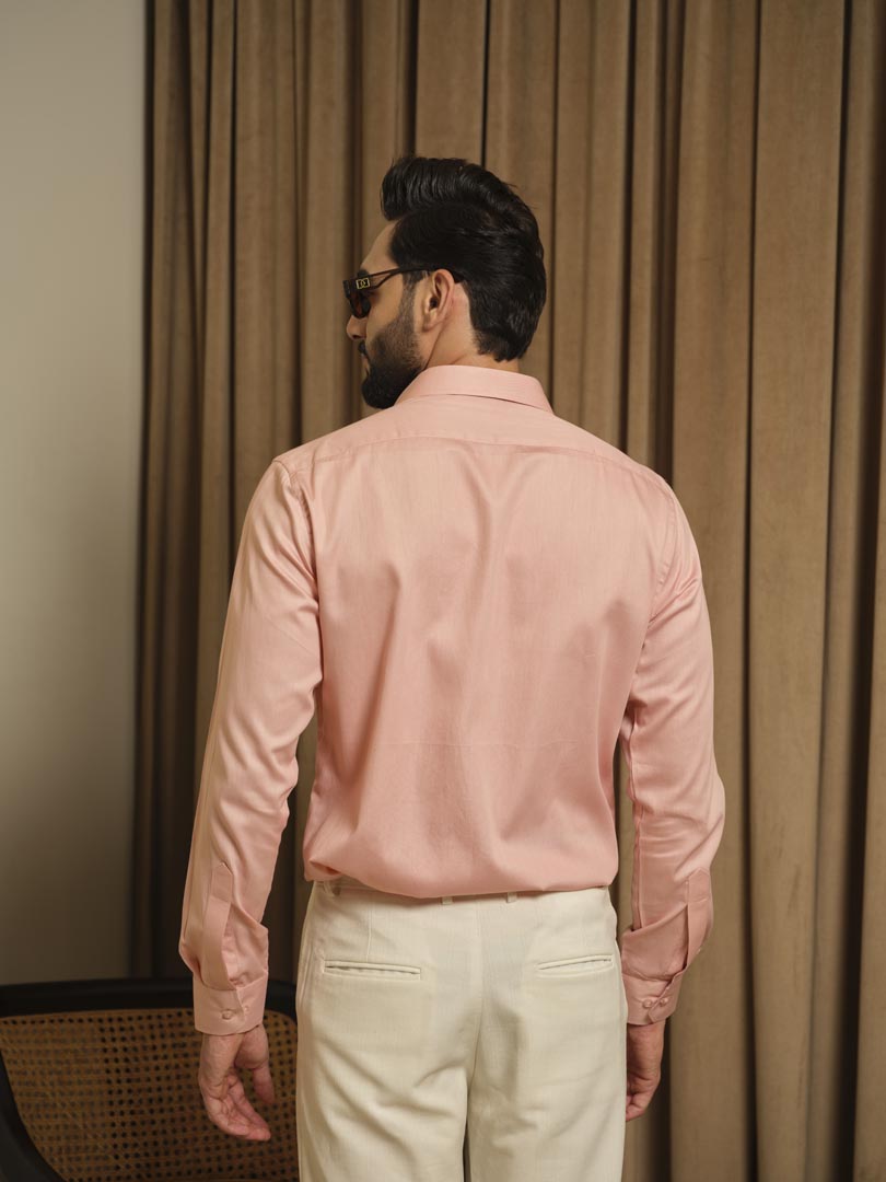 Peach Puzzle Party Shirt