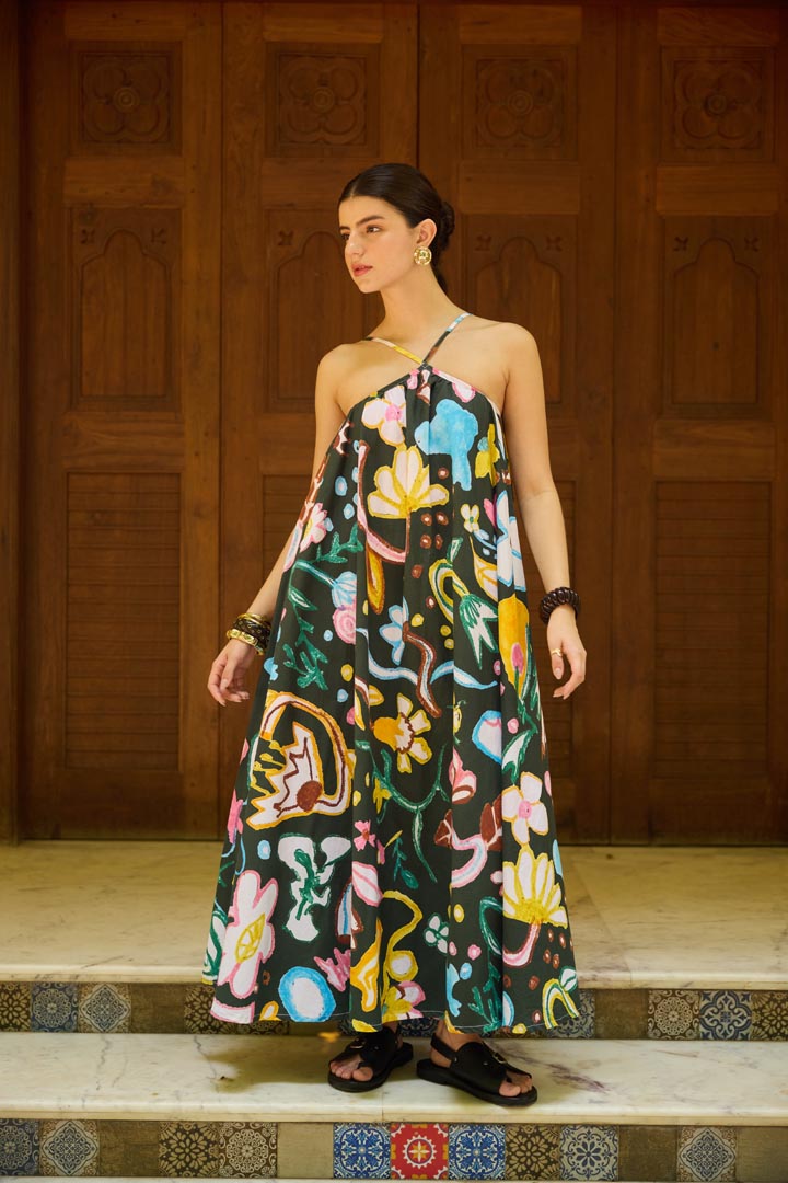 Noir Maxi Dress