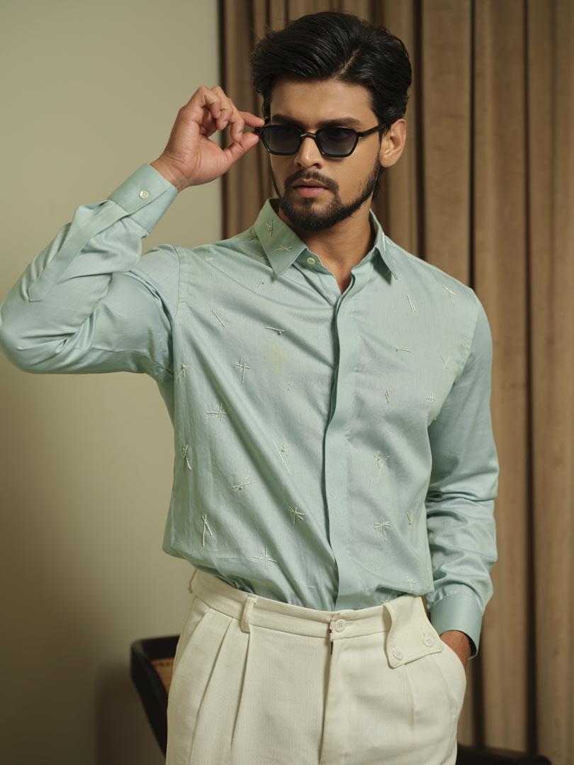 Sea Linear Party Shirt