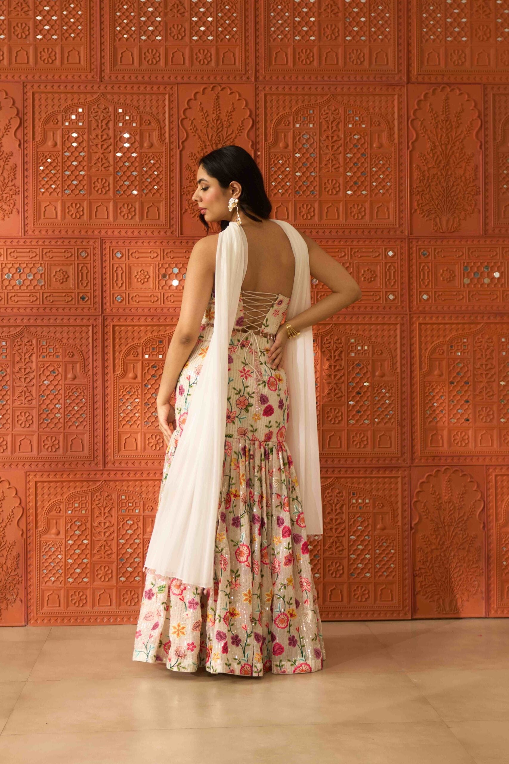 Gulbahar Skirt Set