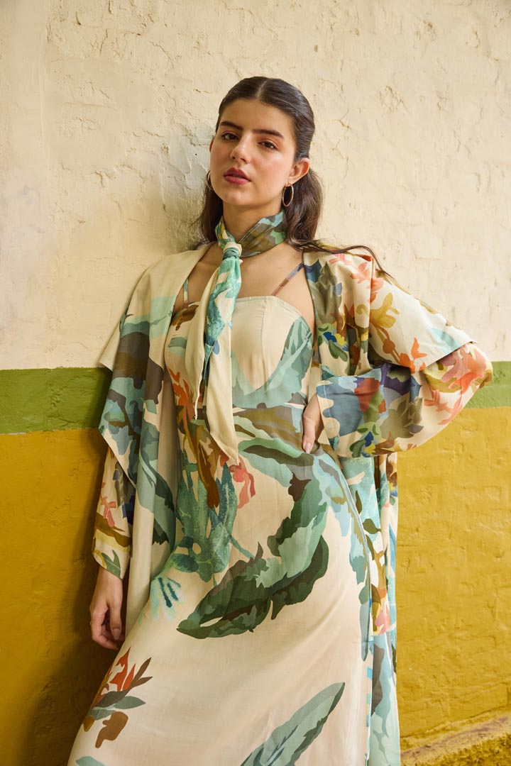Ceylon Jacket set