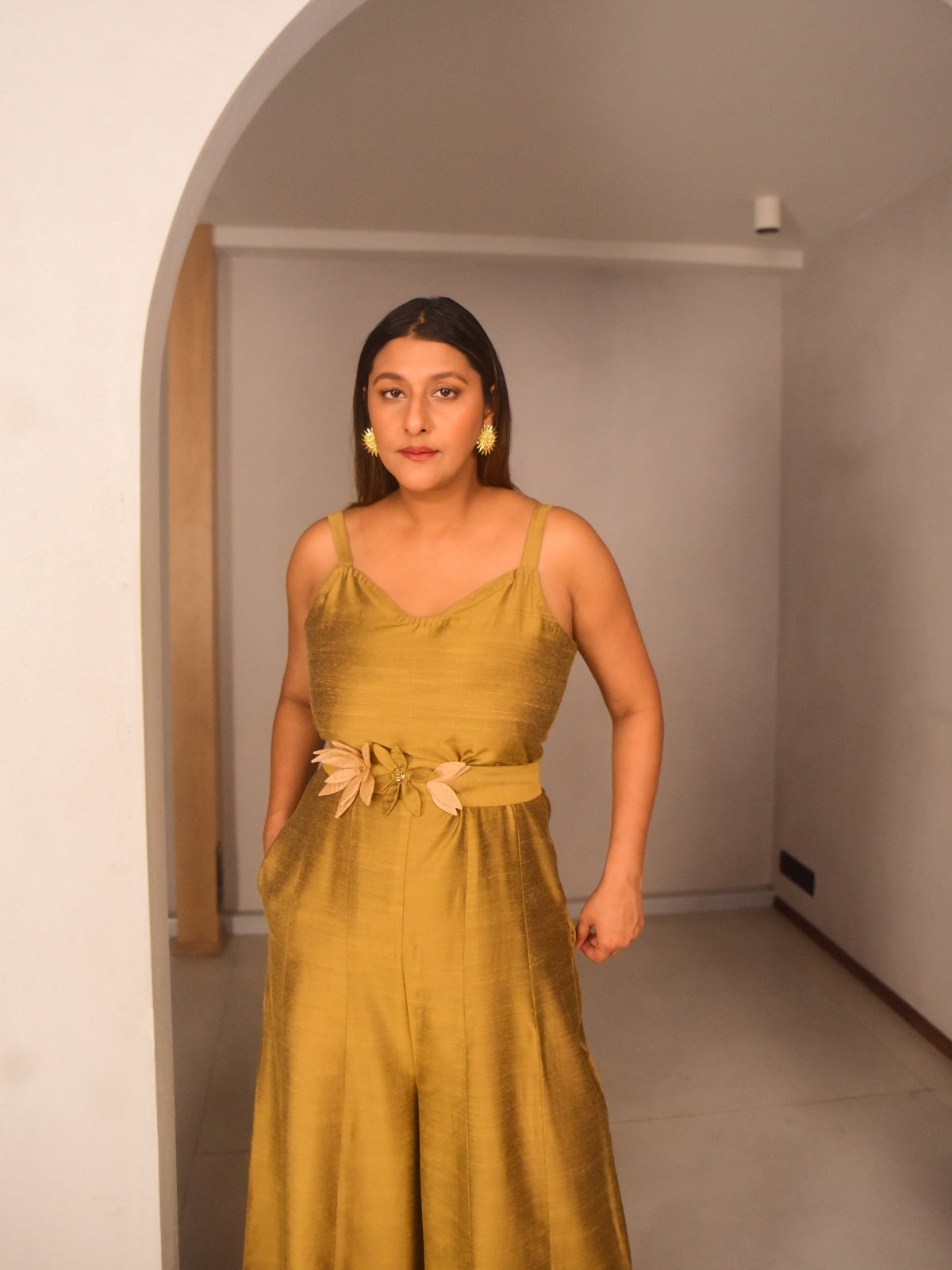 Sia Silk Jumpsuit