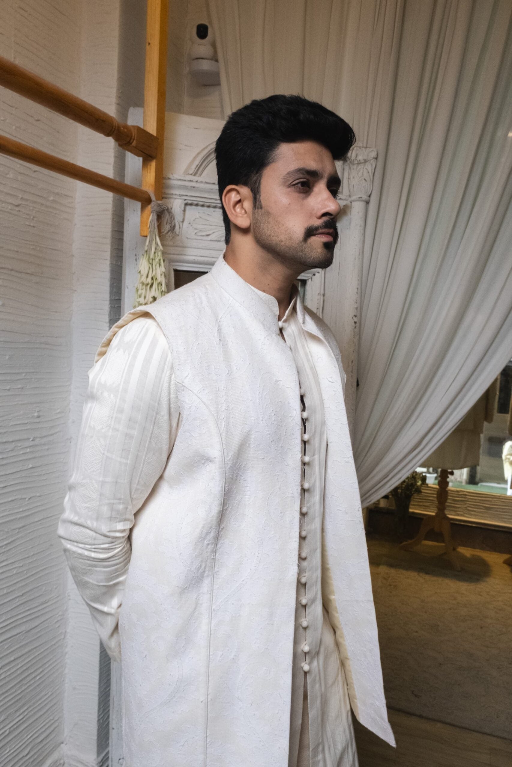 Half jacket kurta set