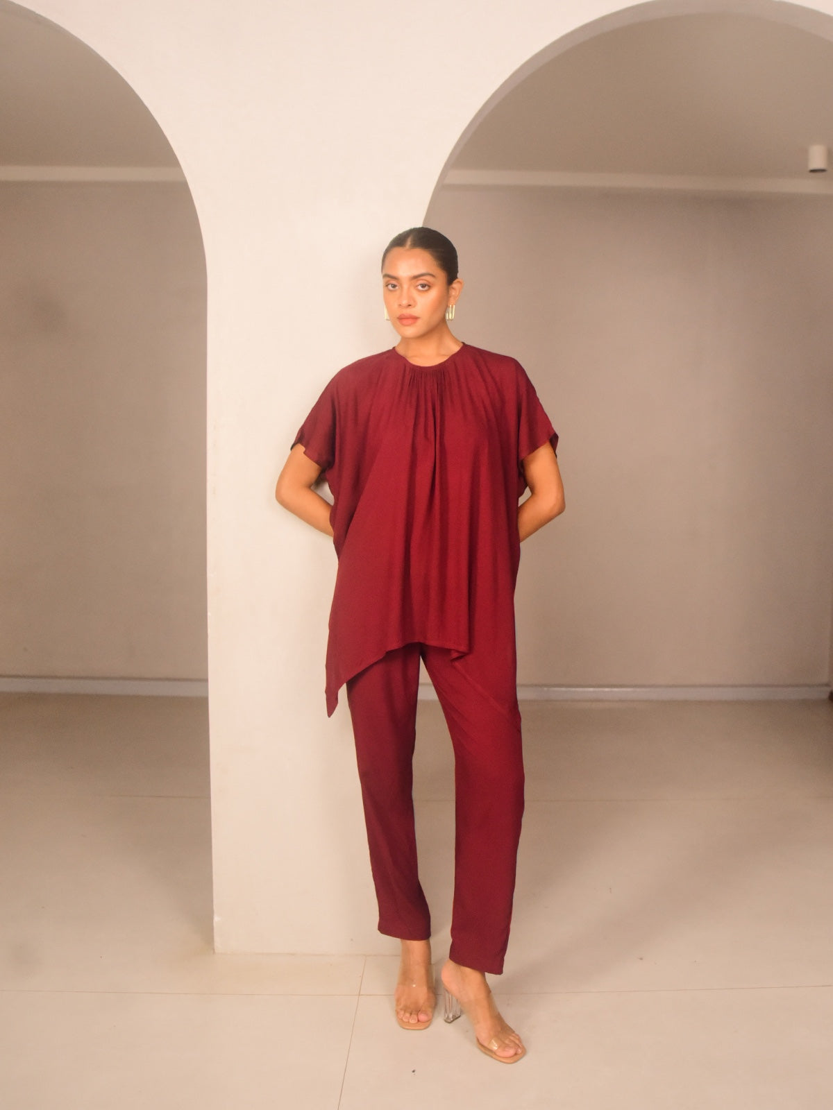 Ami Modal Kaftan Top