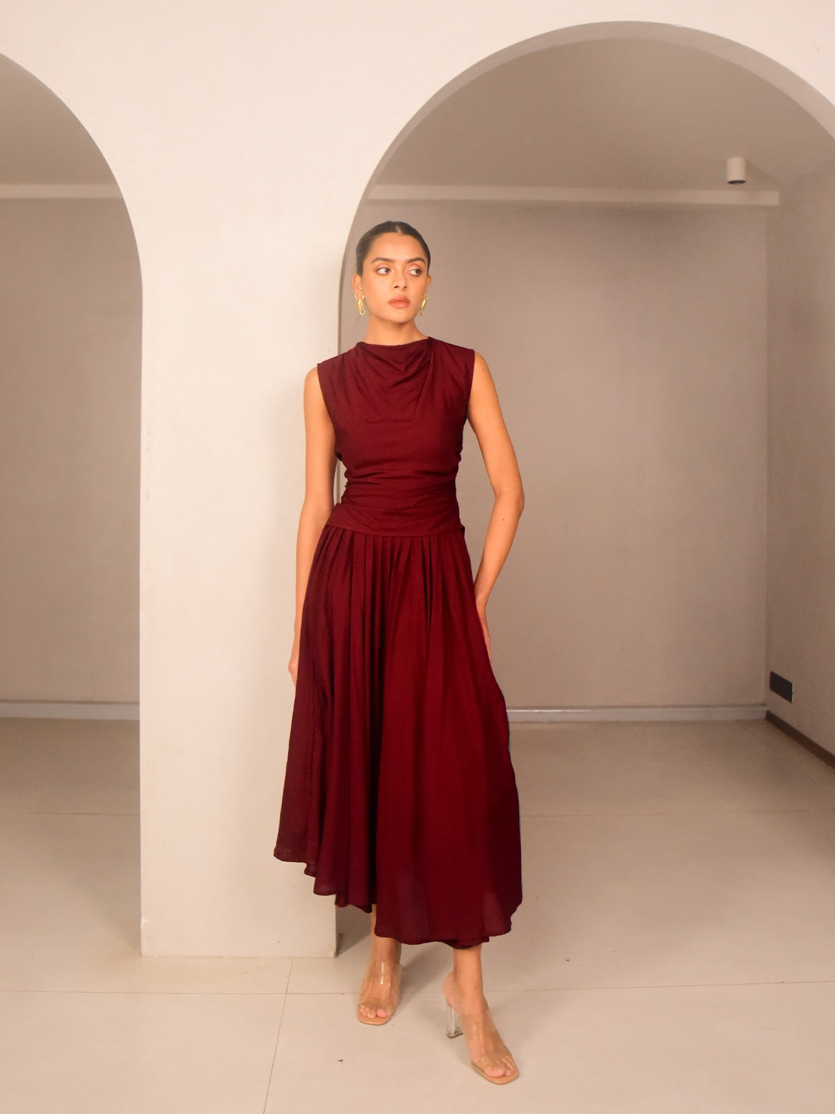 Ami Modal Top Skirt Set