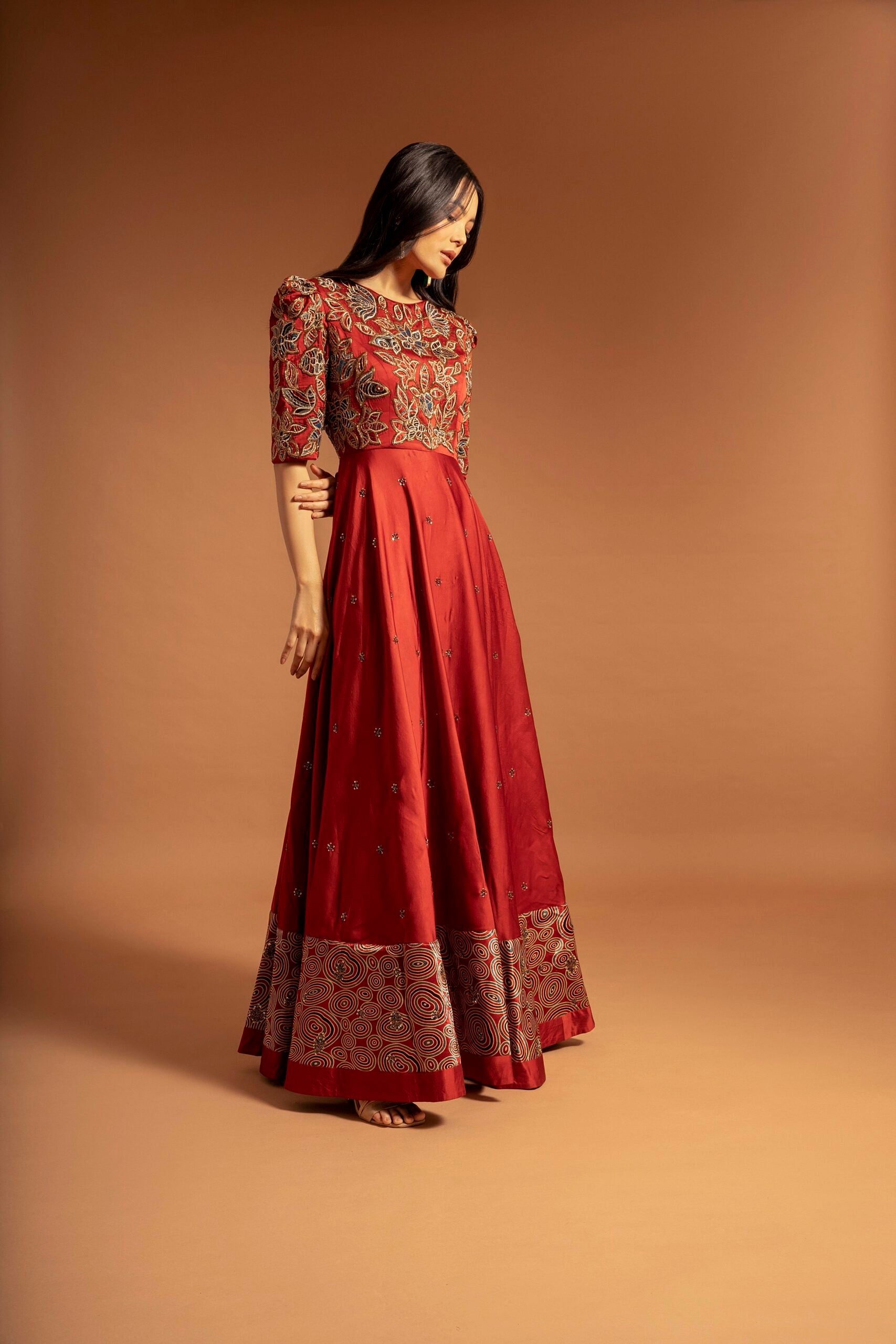 ASTA ANARKALI  GOWN & DUPATTA