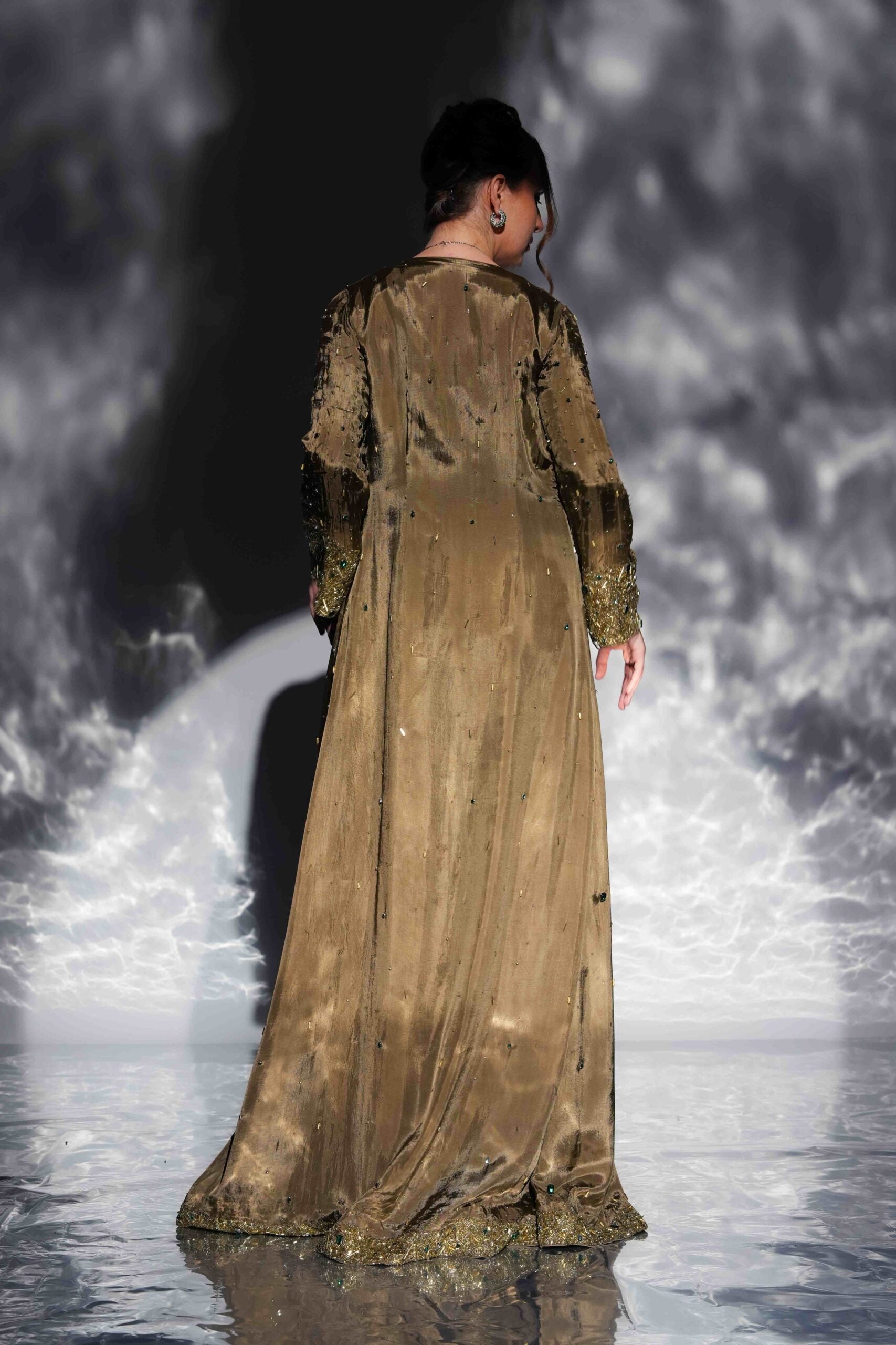 Aurora Drape skirt Jacket