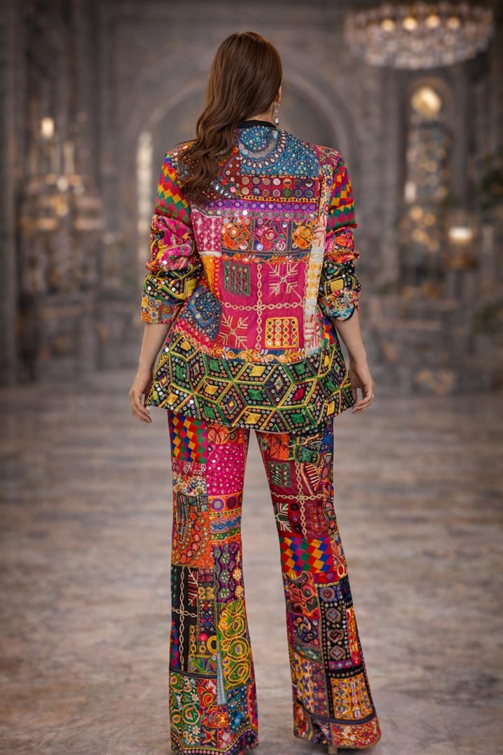 Banjara Blaze Full Patchwork Co-ord