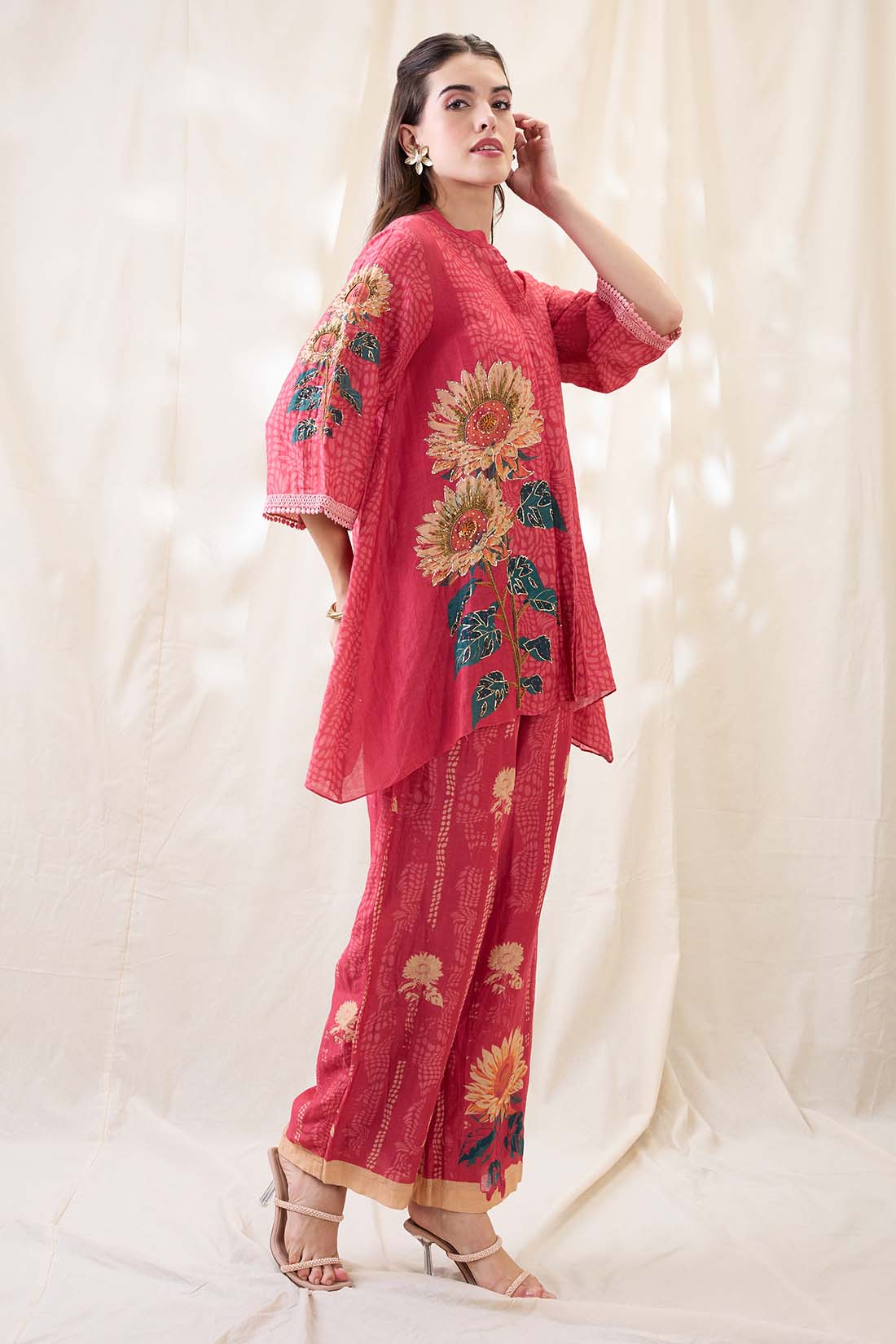 Ravya Embroidered co-ord set SP4604
