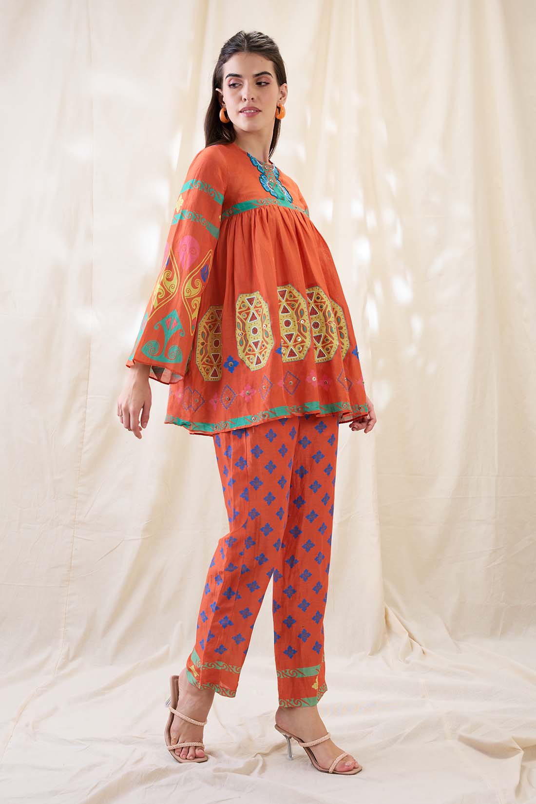 Kitchra Printed  co-ord set SP4617