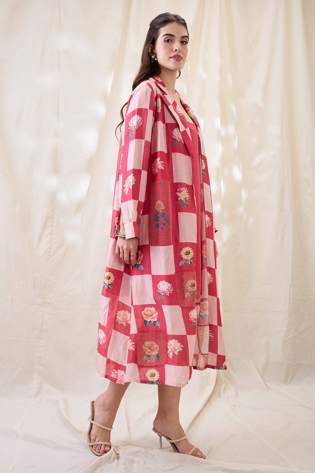 Ravya dress with embellished jacket SP4630