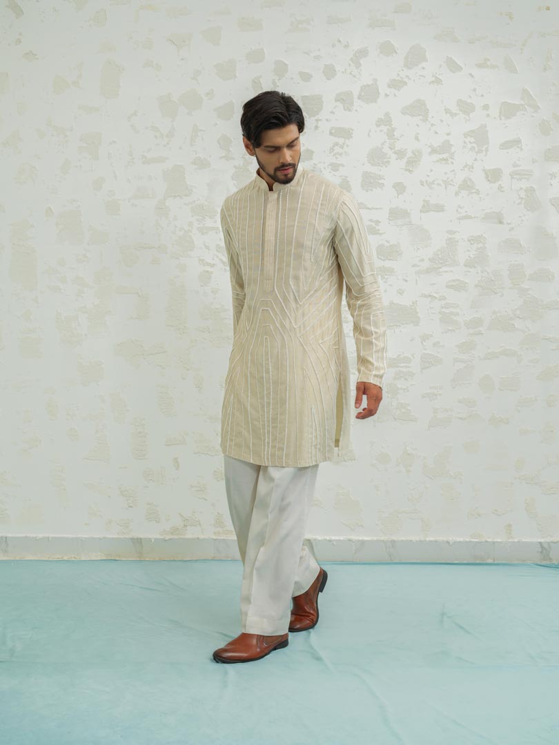 Abstract Geometry Kurta set
