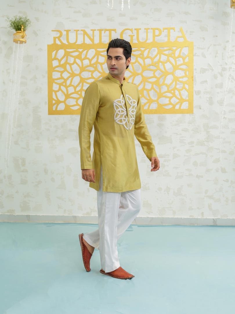 Fresh Moss Infinity kurta set