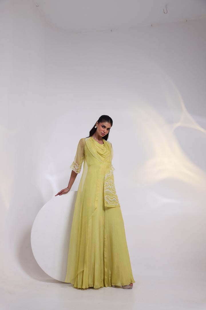 DORI WAVE JUMPSUIT AAD616YELLOW