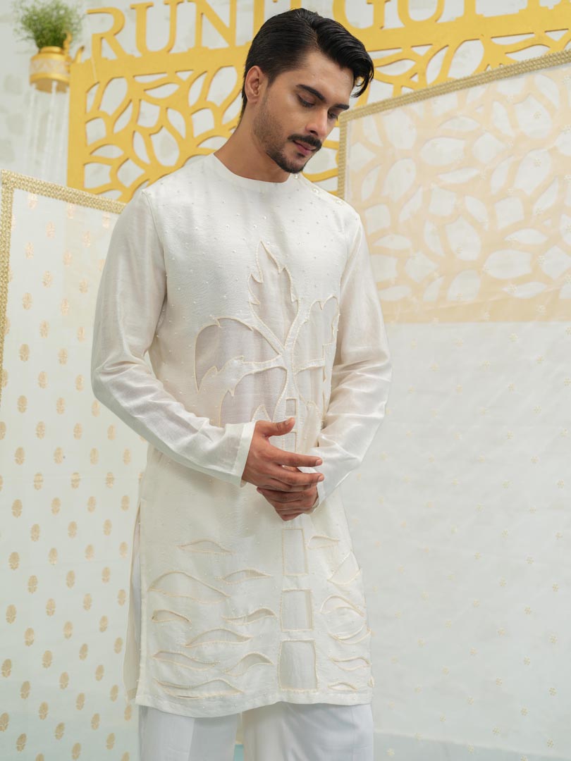 PalmTree Cutwork Kurta set