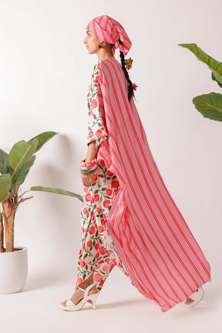 POMEGRANATE KAFTANNK-PG-KF-01-RS-S-25