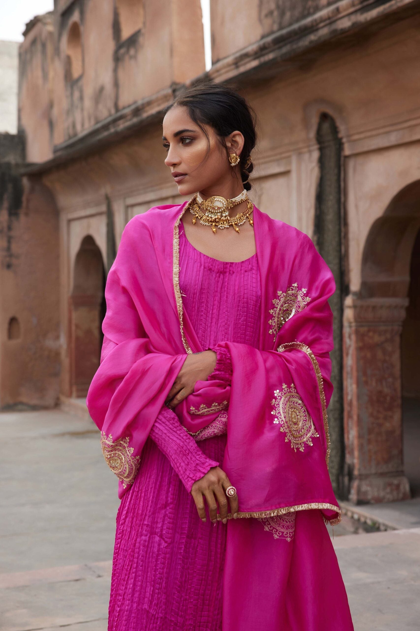 Kurta flard pallazo set EBN22