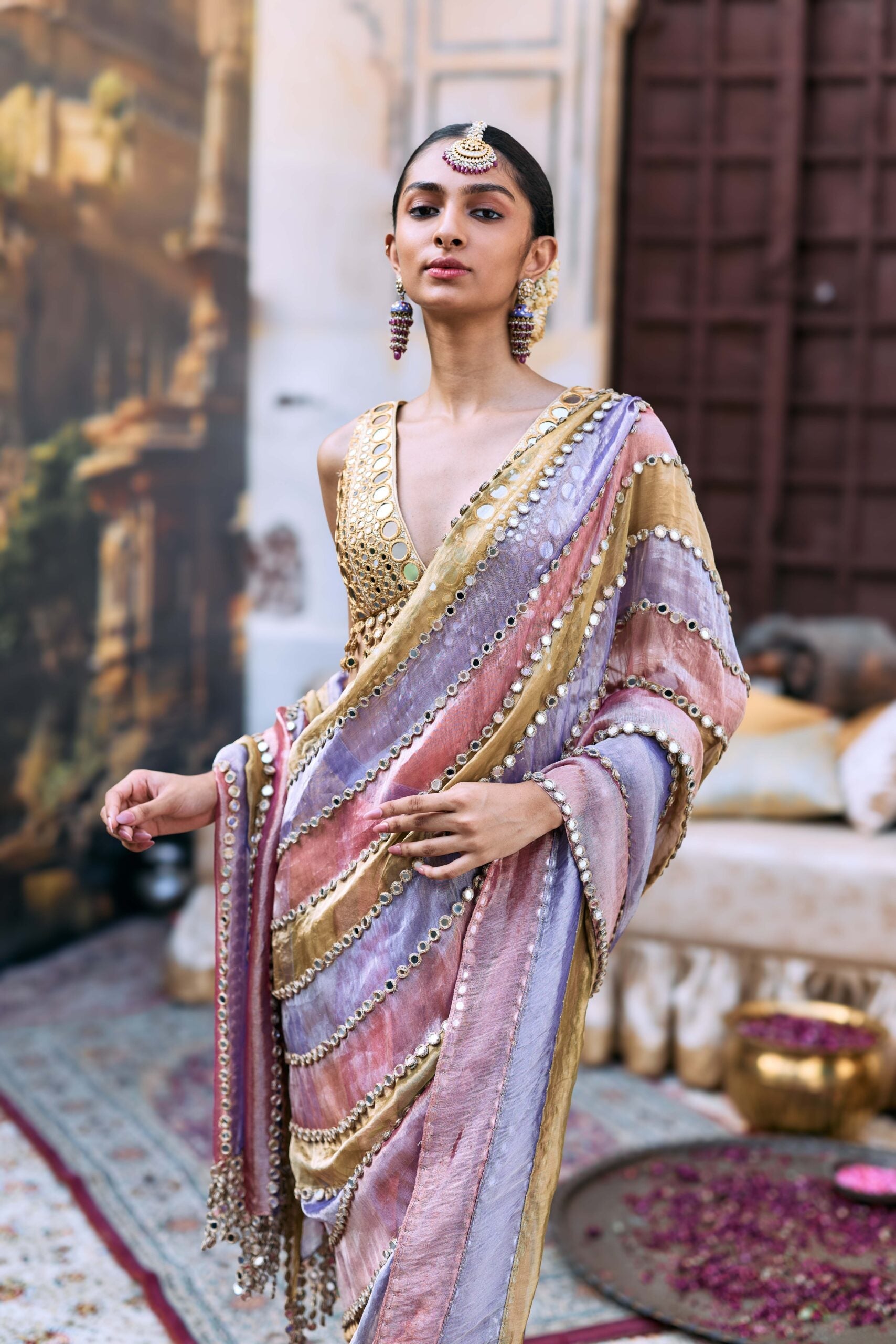 Rangmala Saree Set