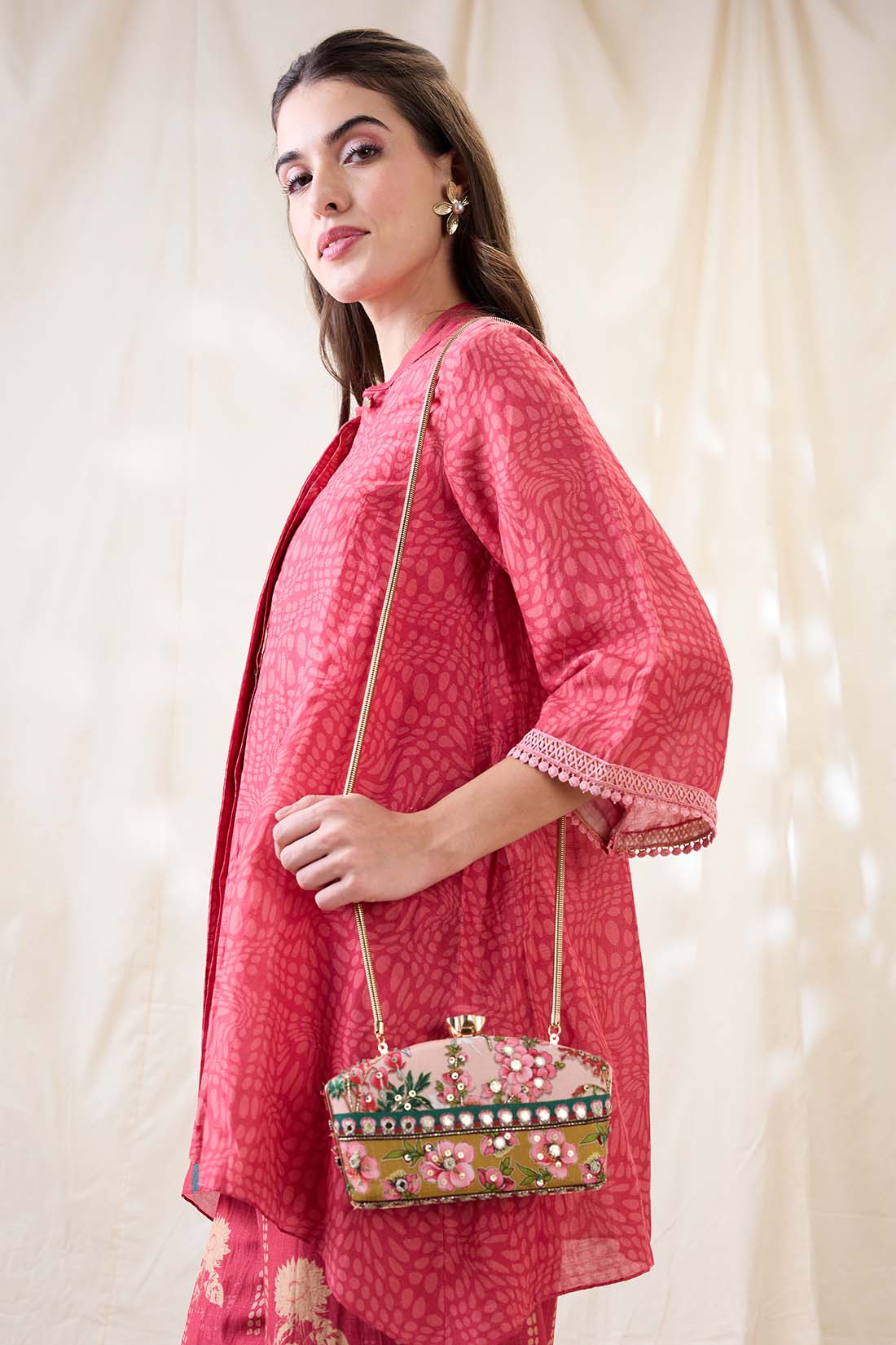 Tamaya embellished cluth bag SP4760B