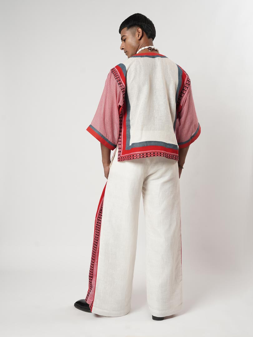 NAGA-GAMCHA SCARF CO-ORD SET