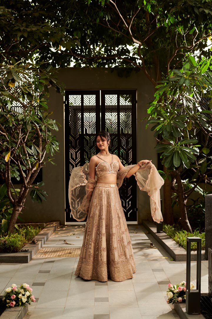Mint Green Lehenga