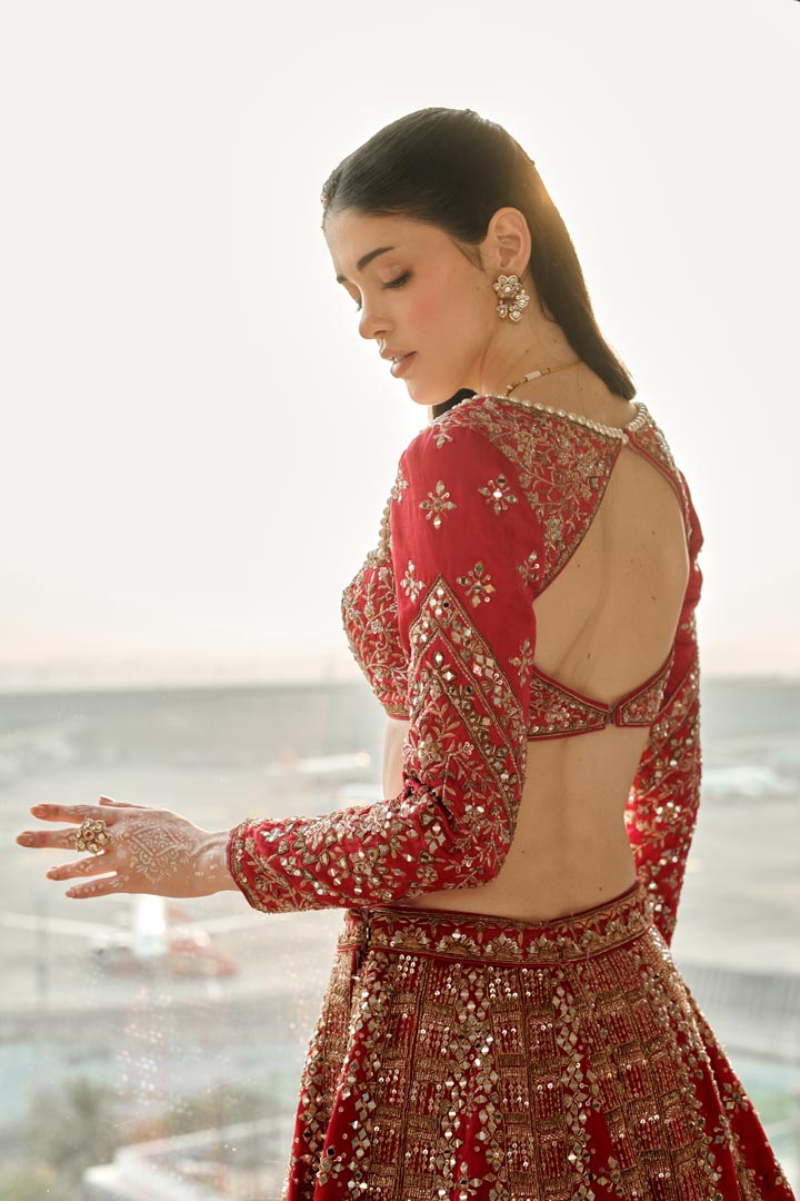 Dusty Pink Lehenga
