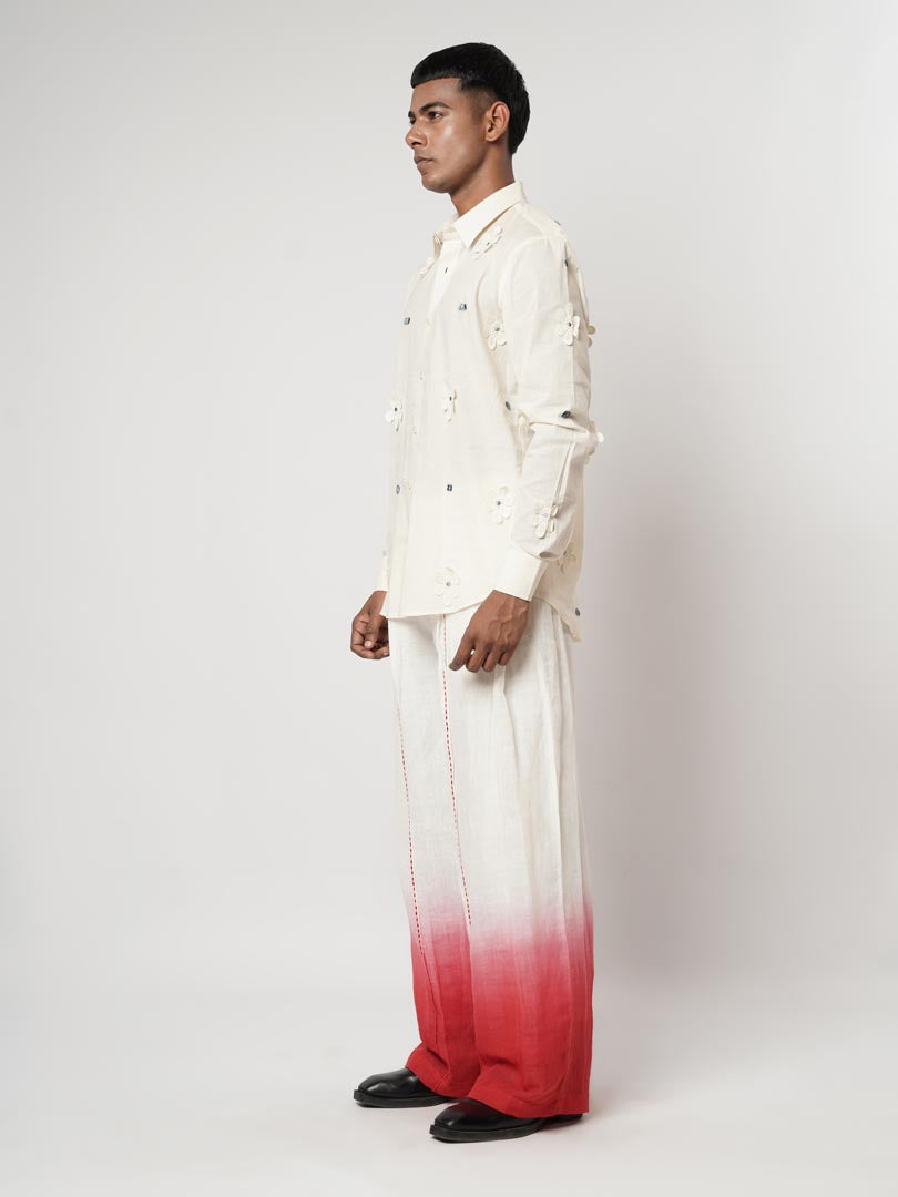 OMBRE FLORET SHIRT SET