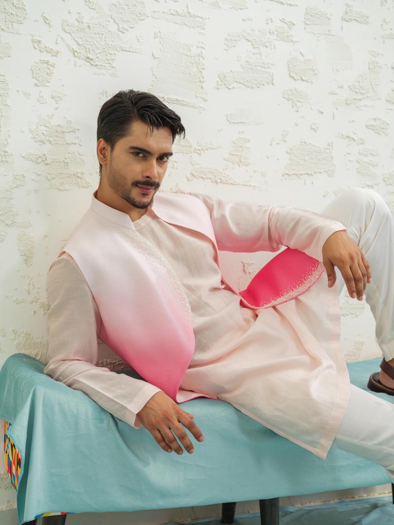 Pink Ombre Wave Bundi only