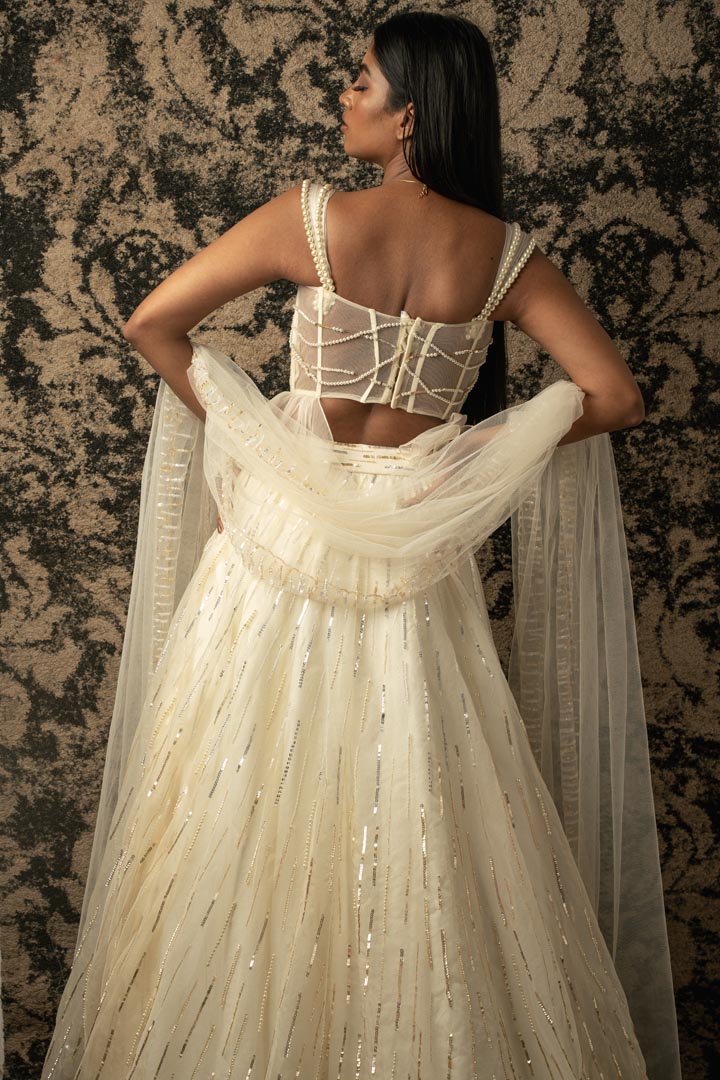 Organza Lehenga